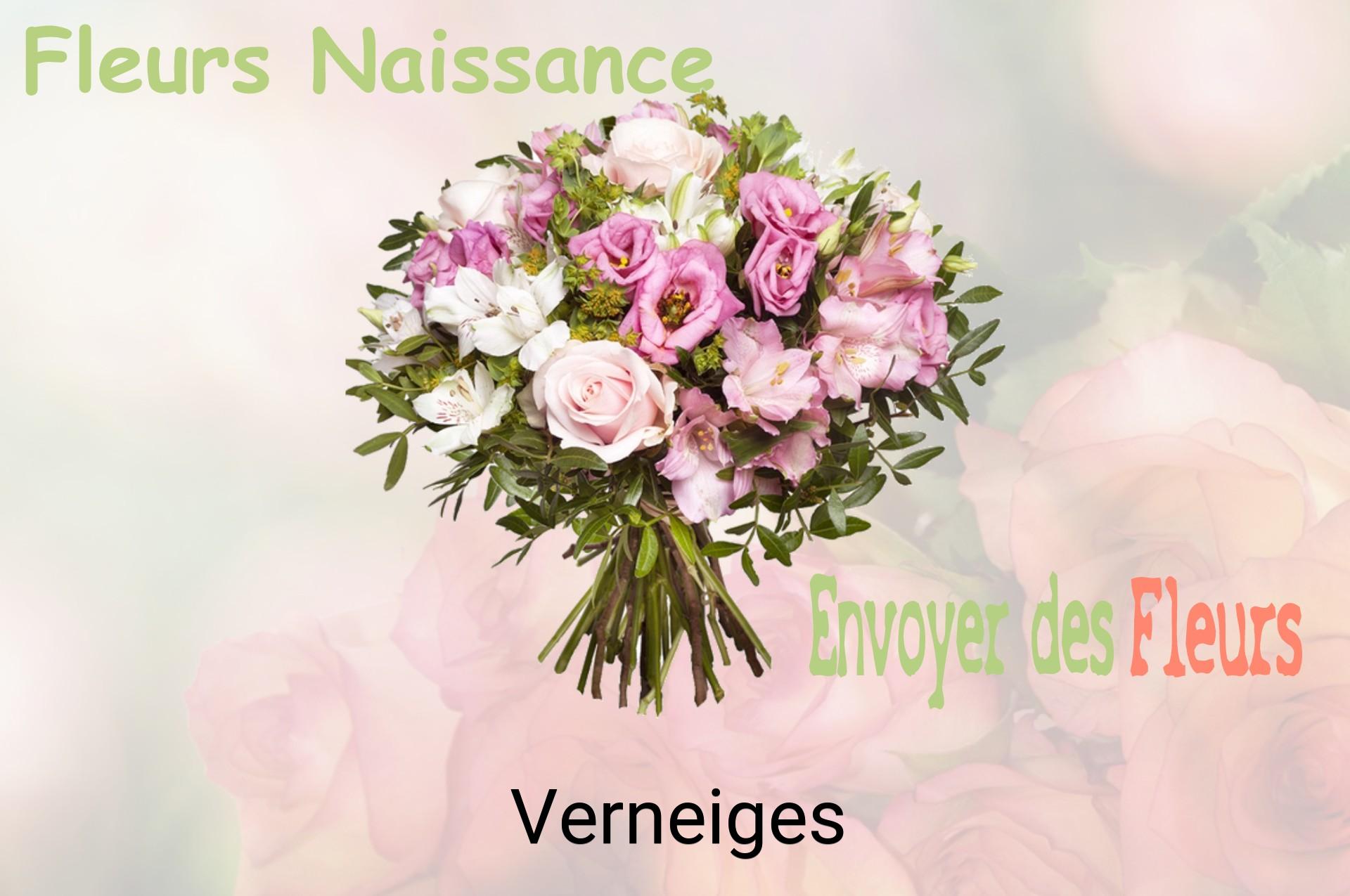 Bouquet de fleurs de naissance livré à Verneiges